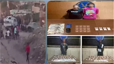 القبض على 4 عاطلين ألقوا حجارة على قائد سيارة ميكروباص بالجيزة