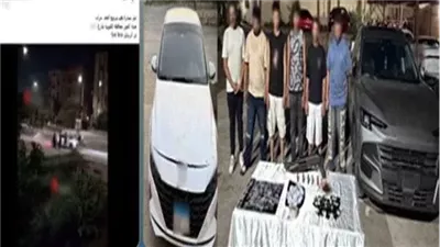  القبض على 6 أشخاص بتهمة ترويج المخدرات بسيارتين ملاكي في القليوبية