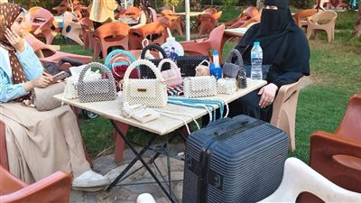 معرض للمنتجات الحرفية واليدوية ضمن مبادرة «صيف شبابنا» بنادي الفيوم الرياضي