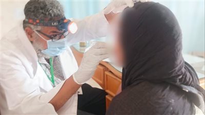 قافلة طبية بالعاشر من رمضان تقدم خدماتها لأكثر من 1200 مواطن