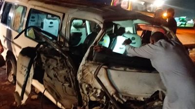 إصابة 13 شخصًا في انقلاب ميكروباص بطريق الإسماعيلية–السويس