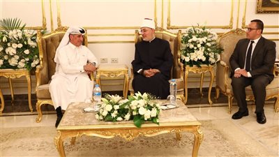 مفتي الجمهورية يبحث مع رئيس مركز الدوحة لحوار الأديان تعزيز التعاون