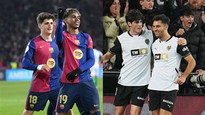 القناة الناقلة لمباراة برشلونة وفالنسيا اليوم في الدوري الإسباني