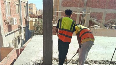 حملات مكثفة لإزالة مخالفات البناء بجهاز مدينة حدائق أكتوبر 