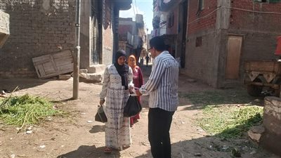 شركة مياه البحيرة تنظم حملة طرق الأبواب