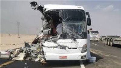6 مصابين إثر انقلاب ميكروباص في أطفيح