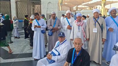 ننشر أول صور لفوج المعتمرين المصريين قبل وقوع الحادث 
