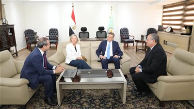 وزير الزراعة يتابع مع الوكالة الإيطالية مستجدات المشروعات المشتركة وتقدم مشروع 