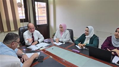  استعراض ومراجعة أبرز مؤشرات الأداء والإنجازات بصحة الدقهلية