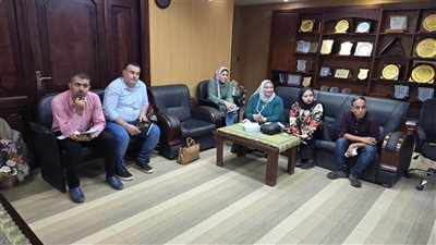  مراجعة  ملف القوى البشرية بالمنشآت الصحية بالدقهلية