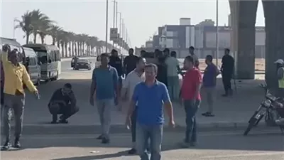  الأمن يفحص فيديو التعدي على عمال نظافة بمنطقة 800 فدان في أكتوبر الجديدة
