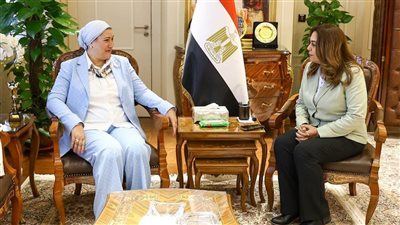 رئيسة الطفولة والأمومة ووزيرة التنمية المحلية تبحثان دعم وتطوير لجان ووحدات حماية الطفل بالمحافظات