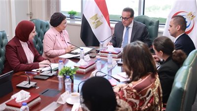 وزير الصحة يبحث مع نائب وزير الخارجية الموقف التنفيذي لمشروعات القطاع الصحي 