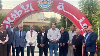 وكيل وزارة الشباب يشهد افتتاح منطقة ألعاب الأطفال بنادى الفيوم