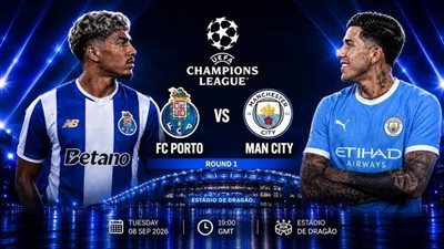 [يلا شوت] شاهد البث المباشر لمباراة مانشستر سيتي ضد بورتو في دوري أبطال أوروبا