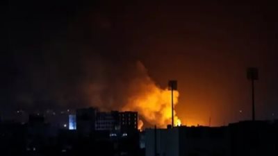 إعلام يمني: غارات جوية على مواقع الحوثيين في البيضاء 