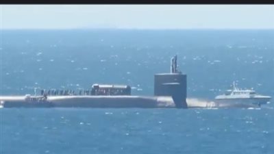 مسئول أمريكي يكشف تفاصيل تعرض غواصة لعطل في مياه الشرق الأوسط 