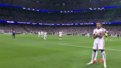 مبابي يمنح ريال مدريد التقدم أمام انترميلان
