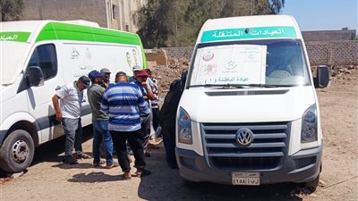 1049 مواطنًا استفادوا من القافلة الطبية المجانية بقرية الجزاير بالدقهلية 