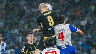بثنائية هالاند.. مانشستر سيتي يبدأ مشواره الأوروبي بالفوز على بورتو