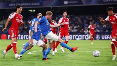 أرسنال ونابولي.. التعادل يسيطر على الشوط الأول في دوري الأبطال