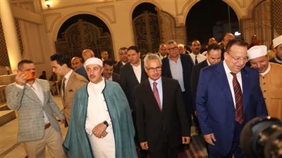 محافظ بني سويف يشهد احتفالية نقابة الأشراف بذكرى المولد النبوي الشريف تحت عنوان 