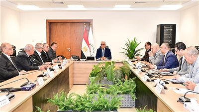 وزير الري ونقيب المهندسين يبحثان تعزيز التعاون المشترك