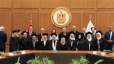 رئيس الجامعة اليابانية يشارك في احتفالية توزيع شهادات إتمام دبلومة التوكاتسو