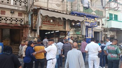 حملة مكبرة لرفع الإشغالات والتعديات بغرب المنصورة 