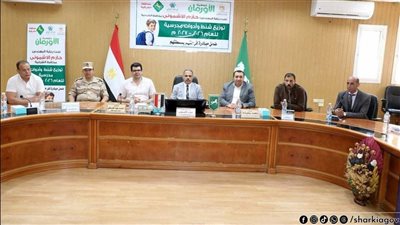 محافظ الشرقية يشيد بدور مؤسسات المجتمع المدني في دعم جهود الدولة