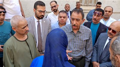 محافظ سوهاج يتفقد مستشفيات جرجا العام القديمة والجديدة والحميات