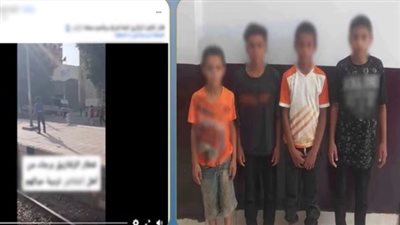 القبض على 4 أطفال ارتكبوا أفعالًا خادشة تجاه ركاب قطار بالشرقية