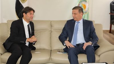وزير الزراعة يستقبل المستشار الزراعي الفرنسي لبحث فرص الاستثمار والتعاون المشترك