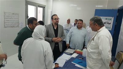 صحة الفيوم: توقيع الكشف الطبي على 934 مواطن في قافلة بقرية بريشة