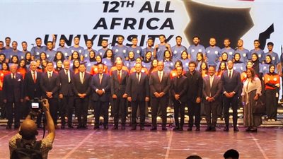جامعة أسيوط تشارك في حفل افتتاح دورة الألعاب الإفريقية الثانية عشرة للجامعات «القاهرة 2026