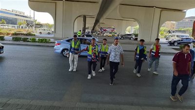 حملات لرفع الإشغالات والباعة الجائلين داخل مدينة بدر