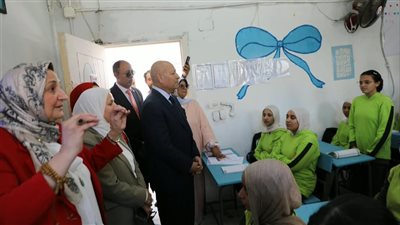 محافظ القاهرة: الدولة تسعى لتوفير منظومة تعليمية متميزة قائمة على الجودة