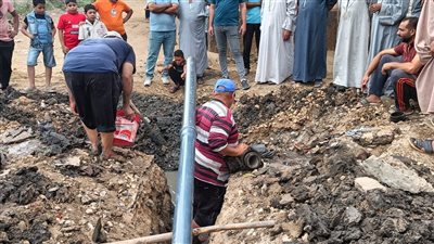 تجديد خطوط مياه قري شبراخيت قري شبراخيت 