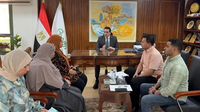 نائب المحافظ يتابع آليات تطوير وتجميل وتشجير الطريق الدائري بالفيوم