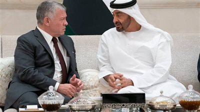 رئيس الإمارات والعاهل الأردني يبحثان علاقات البلدين والتطورات الإقليمية