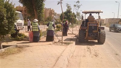 رئيس جهاز الشروق يتابع ميدانيًا أعمال النظافة ورفع المخلفات