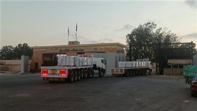 مصر ترسل أكثر من 4,500 طنًا من المساعدات الغذائية والإغاثية إلى غزة