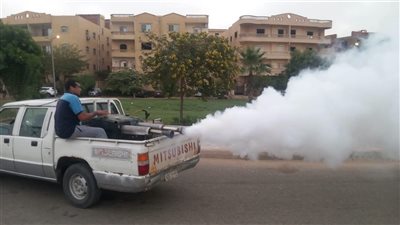 مكافحة مستمرة للحشرات.. حملات رش متواصلة بجميع أنحاء مدينة الشروق