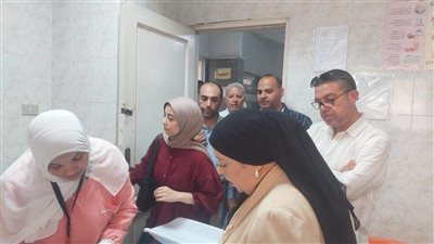 وكيل صحة الغربية تتفقد وحدتي طب الأسرة بمحلة روح وكنيسة دمشيت