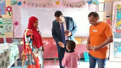 جولة لوكيل تعليم الغربية بمدارس إدارتي السنطة وزفتى 