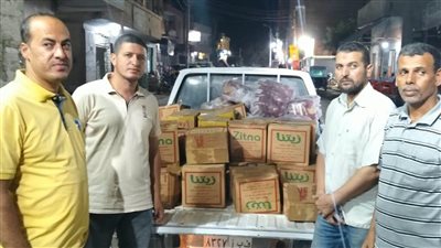 ضبط 800 عبوة سلع تموينية قبل بيعها بالفيوم 