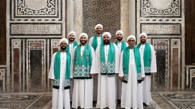الحضرة المصرية تحيي ليلة من الإنشاد والمديح الصوفي بأوبرا الإسكندرية