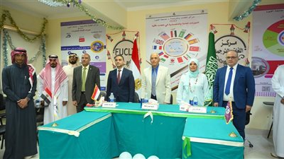 جامعة الفيوم تحتفل باليوم الوطني للمملكة العربية السعودية مع الطلاب الوافدين
