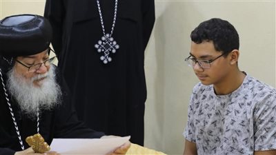 الأنبا مكاريوس يتفقد تصفيات مهرجان الكرازة المرقسية بالمنيا 
