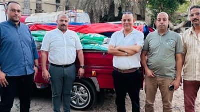 ضبط طني مخصبات زراعية مجهولة المصدر بالفيوم 